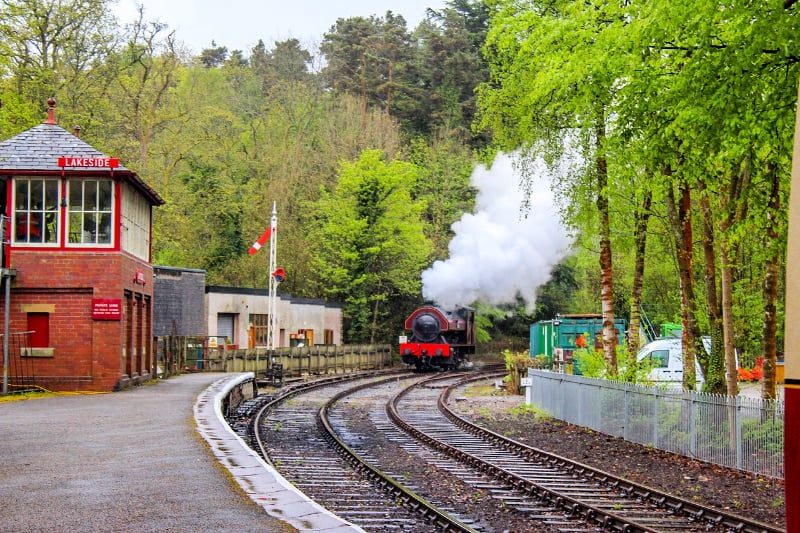 steam-train-cumbria england uk