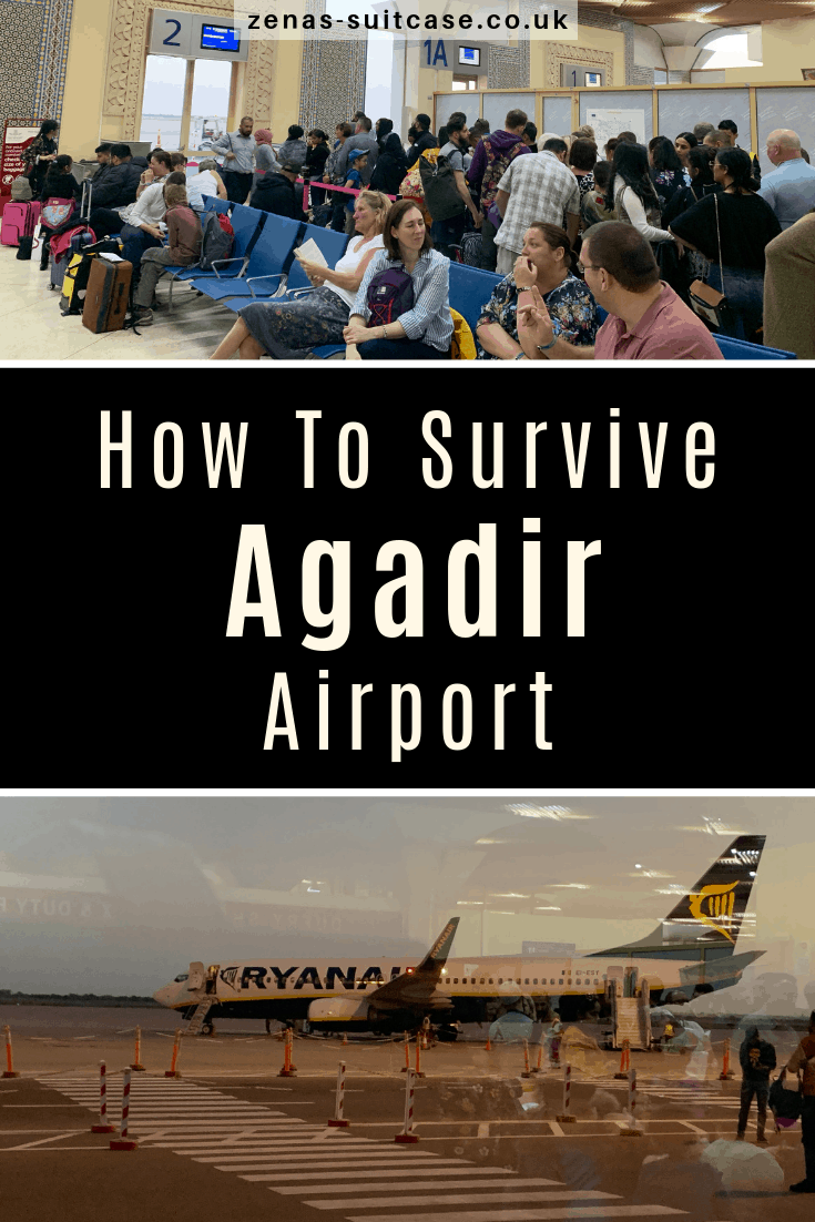 Tips for going to Agadir airport in Morocco with kids 