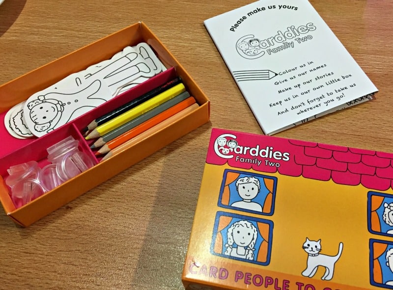 Carddies Family Colouring Playset