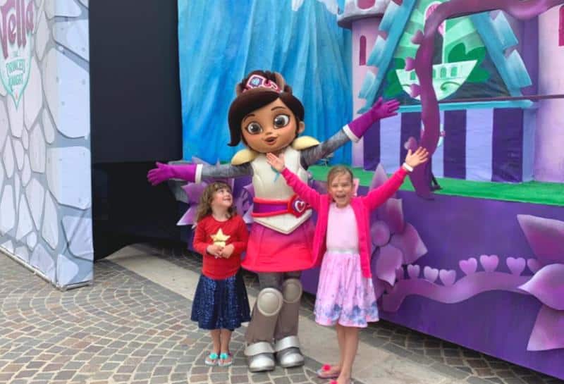 children with nella the princess knight in malta