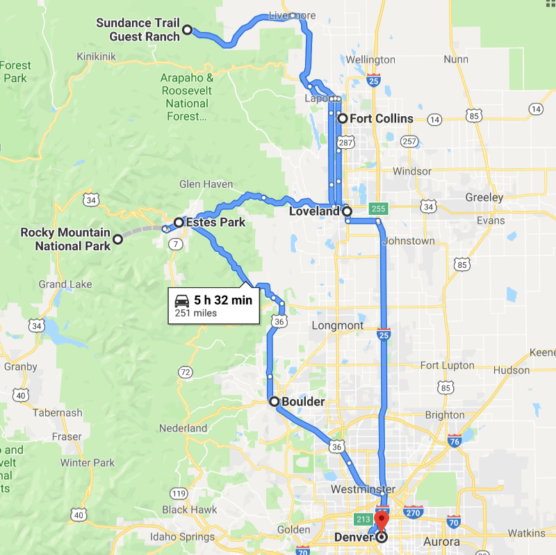 nc to colorado road trip