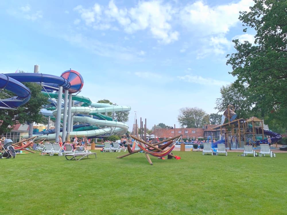 outdoor pool at duinrell