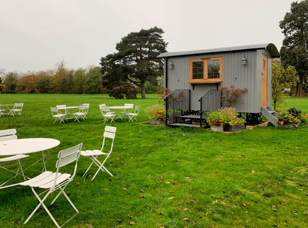 shepards hut at eden hall day spa