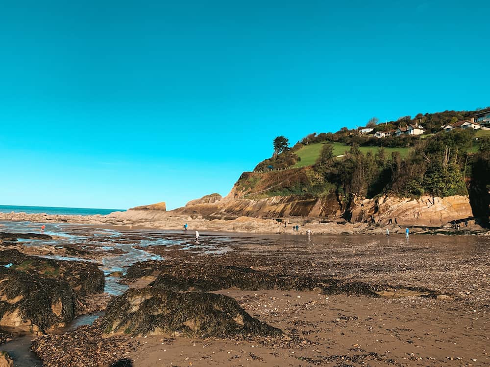 combe martin beach north devon 