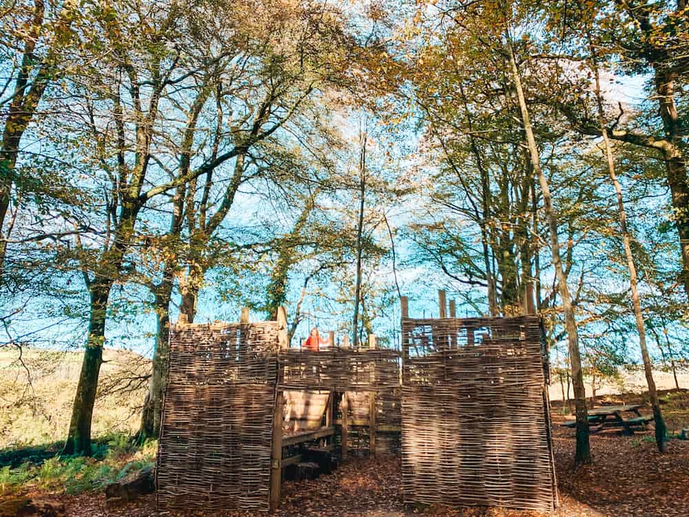 outdoor play area at arlington court 