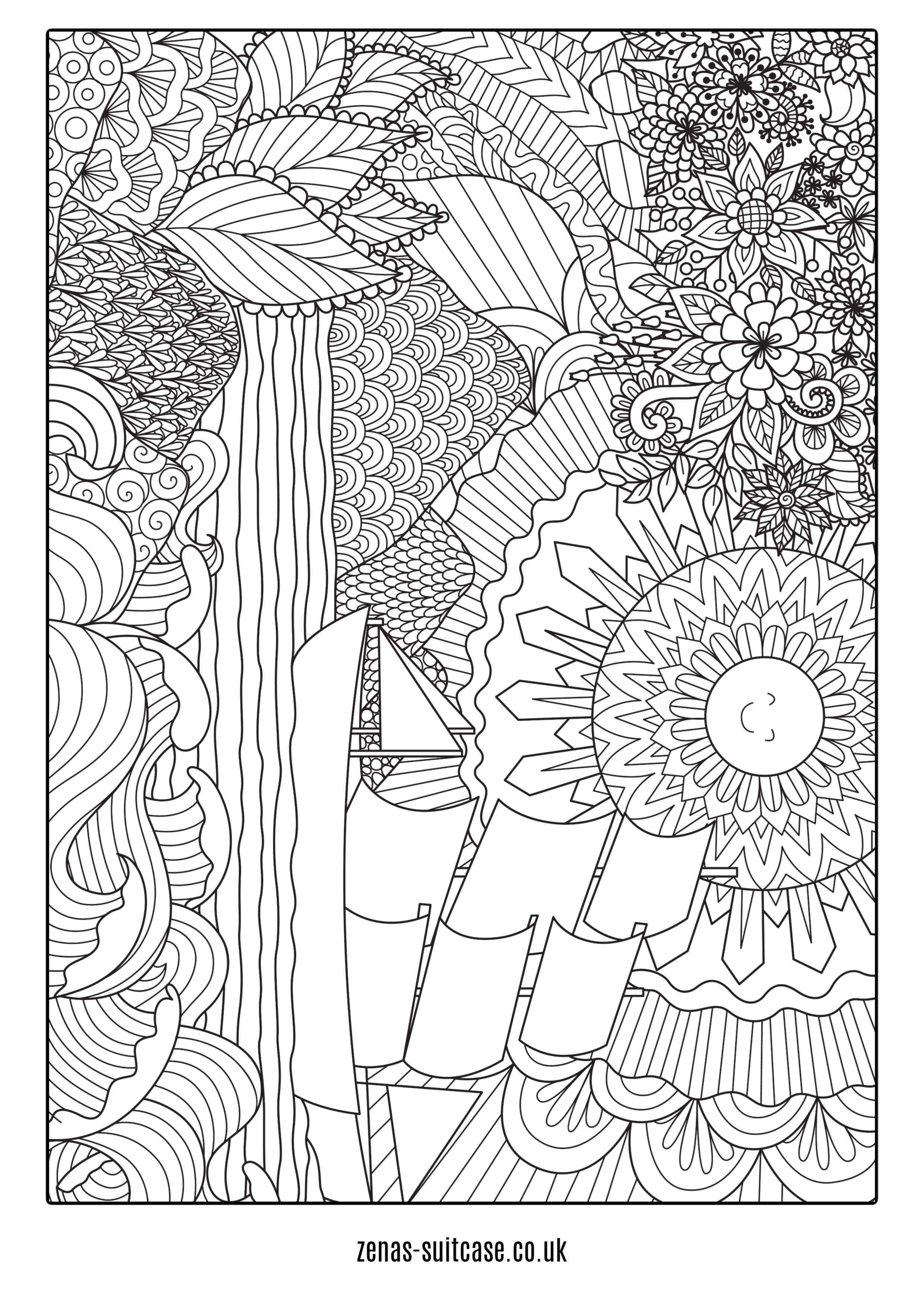 FREE Ocean & Under the Sea Colouring Pages