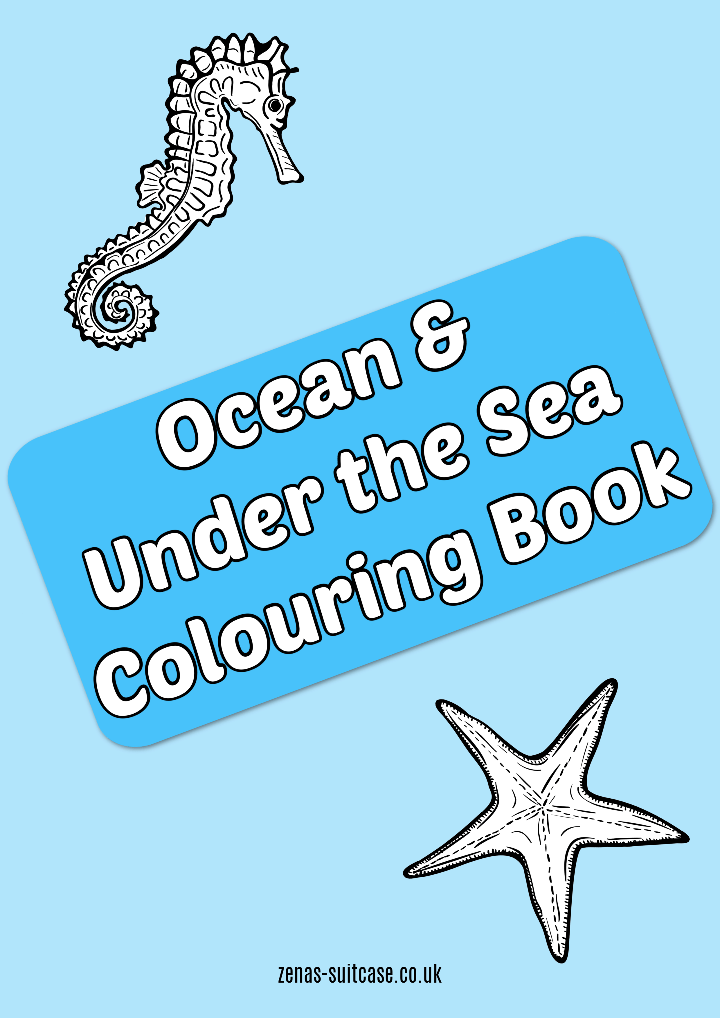 Ocean & Under the Sea Colouring Book