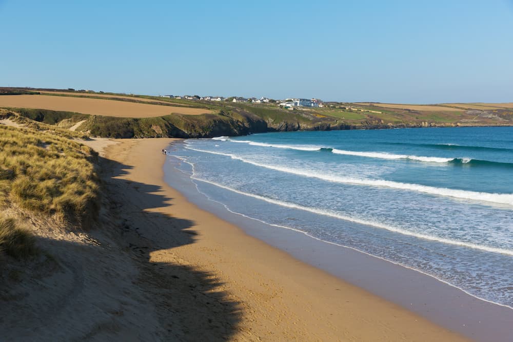 Crantock beach Cornwall