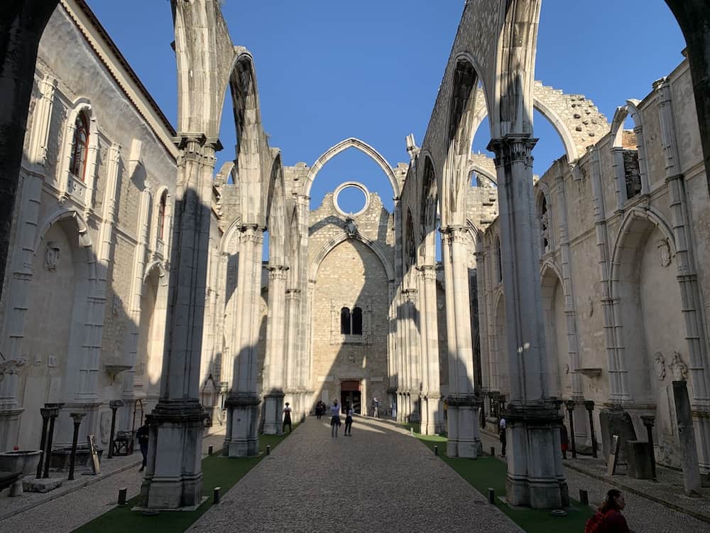 Historical abbey lisbon 