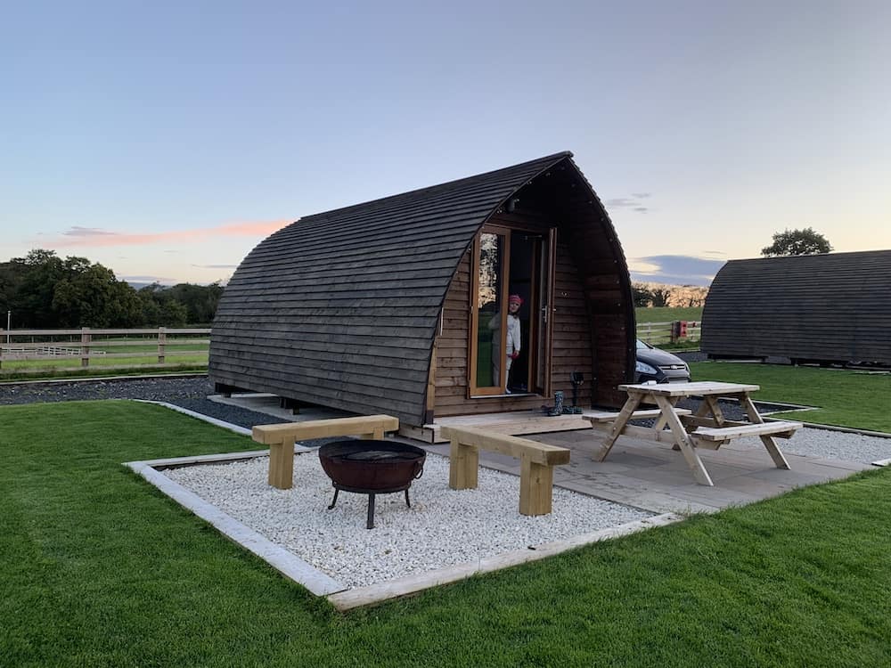 Wigwam Cabin Glamping Pod 