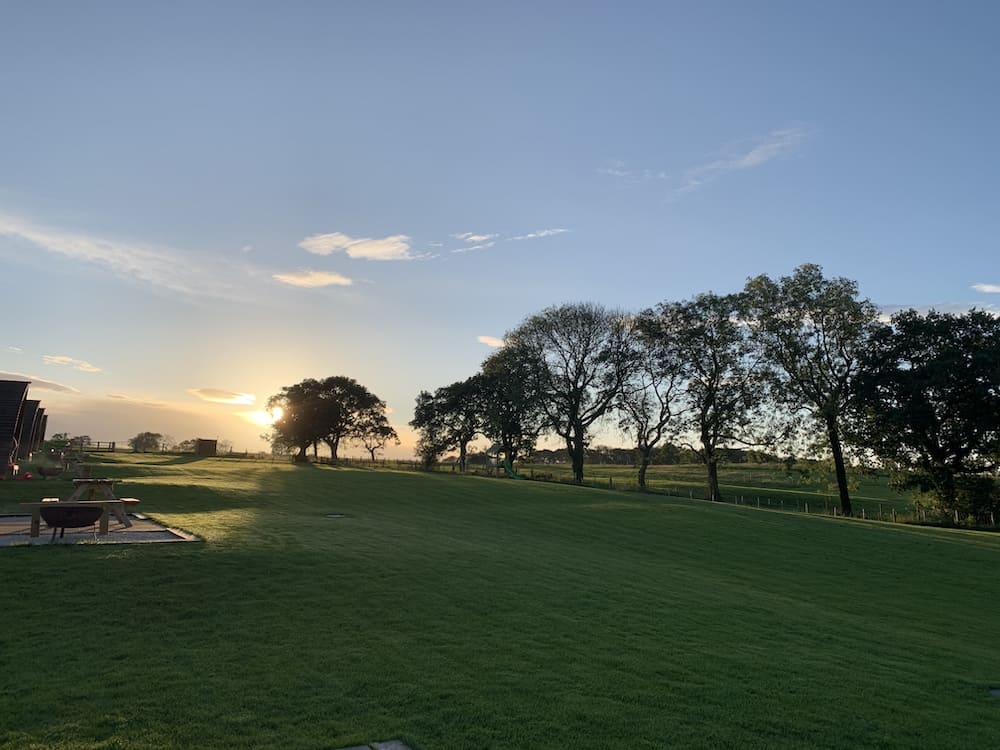 sunrise at wigwam holidays kidsnape farm 