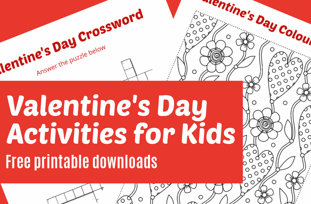 Valentine's day - Free printable download