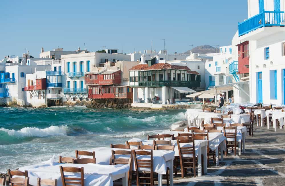 restaurant sea view mykonos 
