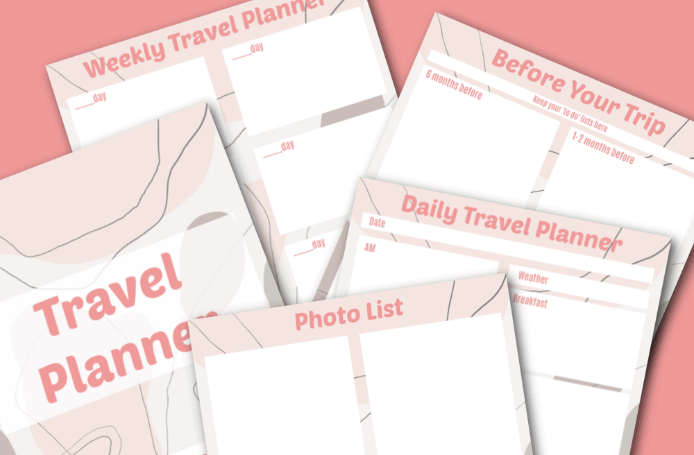 Free Travel Planning Printable PDF