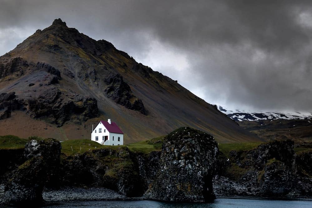 Iceland - white house