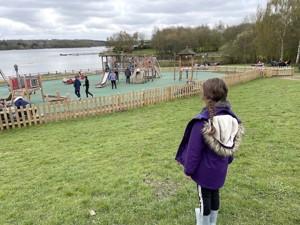 playground at staunton harold reservoir 