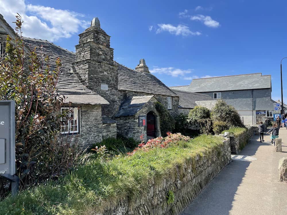 old post office tintagel cornwall 
