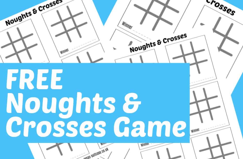 Free noughts and crosses printable game