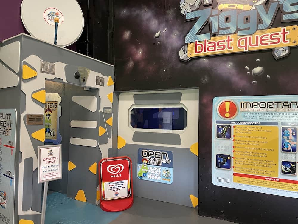 entrance to ziggy blast quest 
