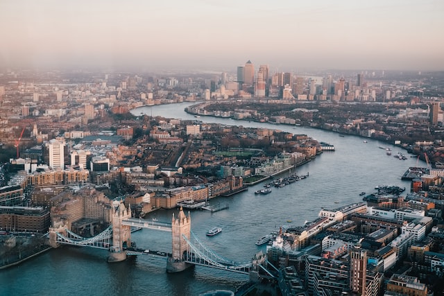 view of london