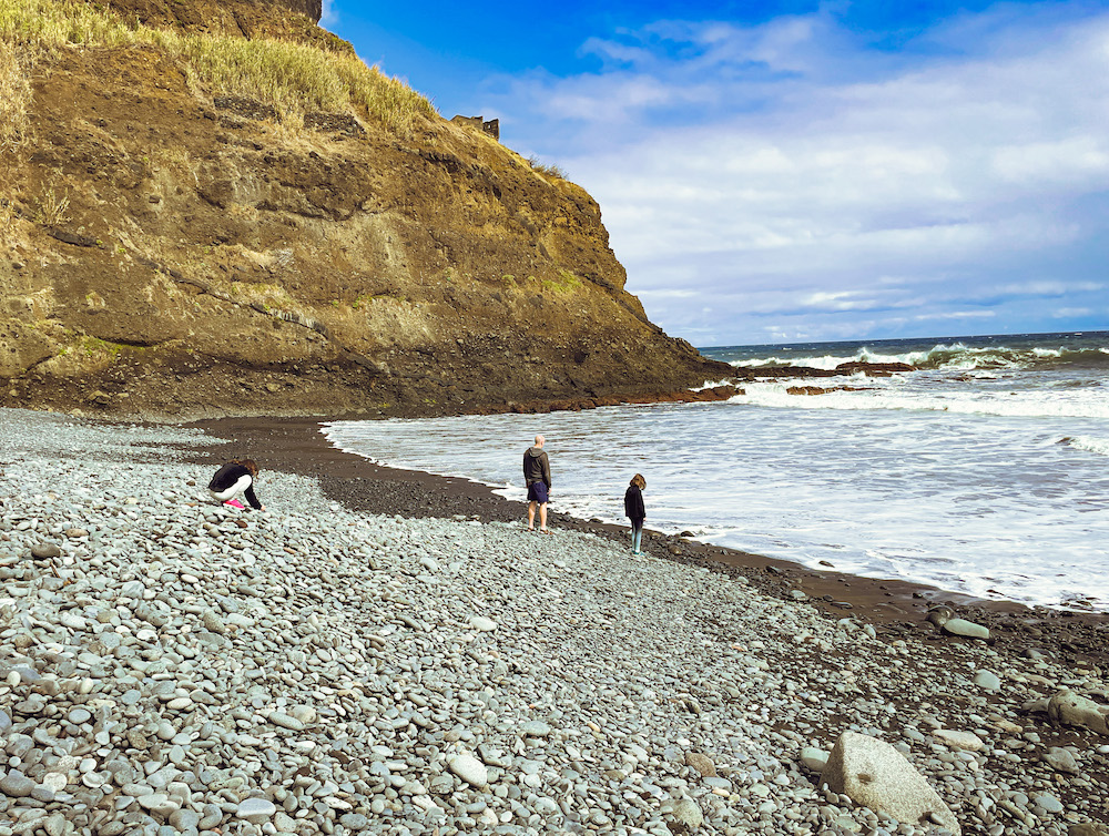 black beach madeira 