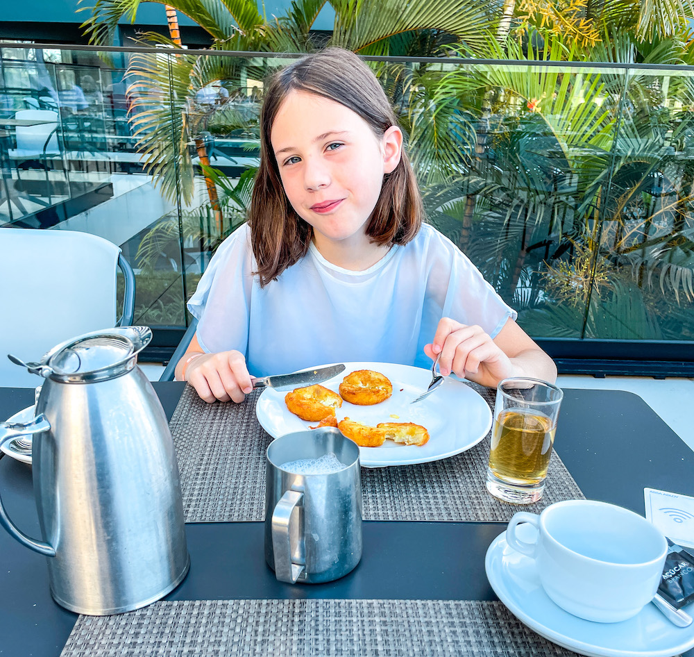 breakfast at enotel lido resort 