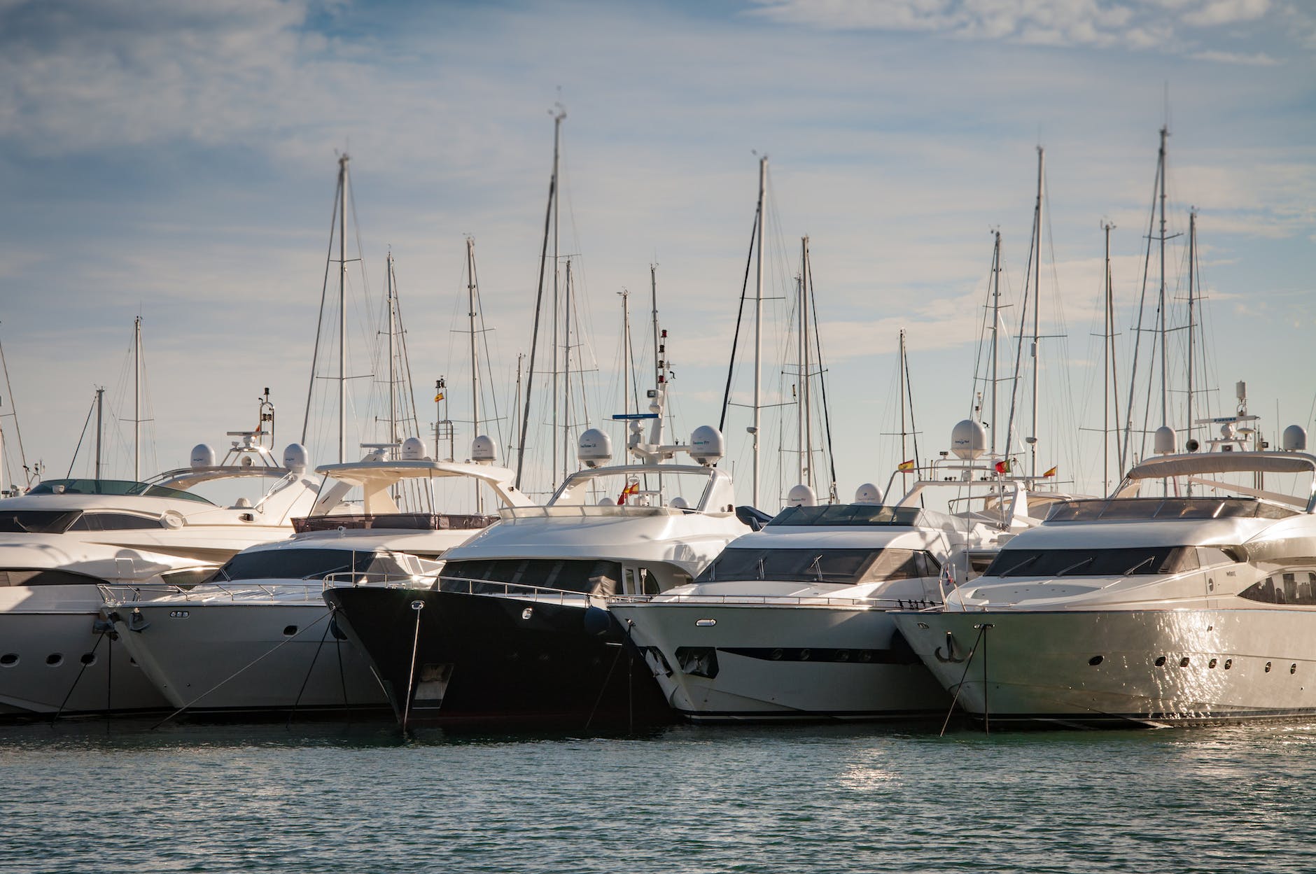 pexels-photo-42094 five yachts on body of water