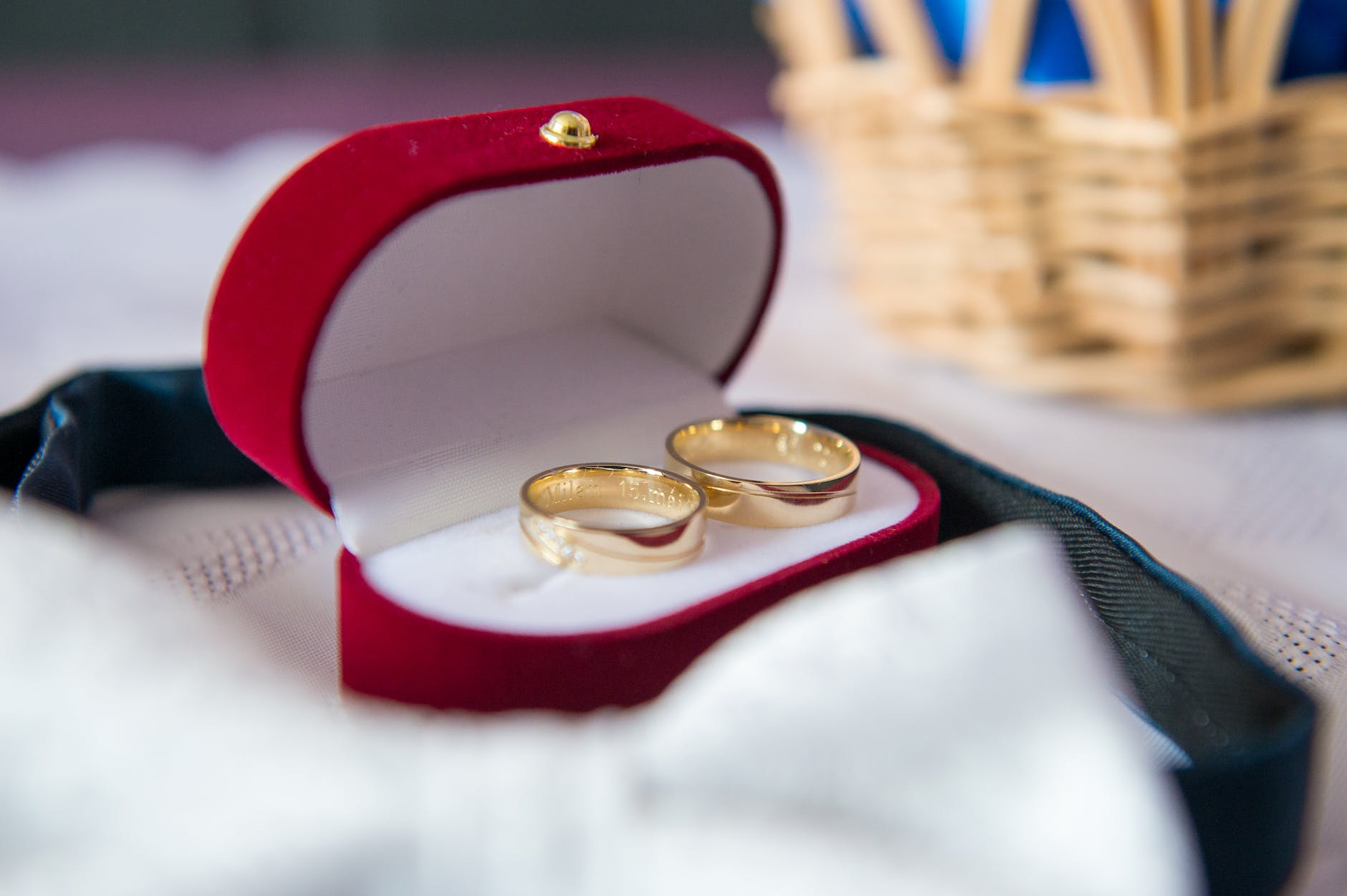 pexels-photo-11473459 gold rings in a jewelry red box