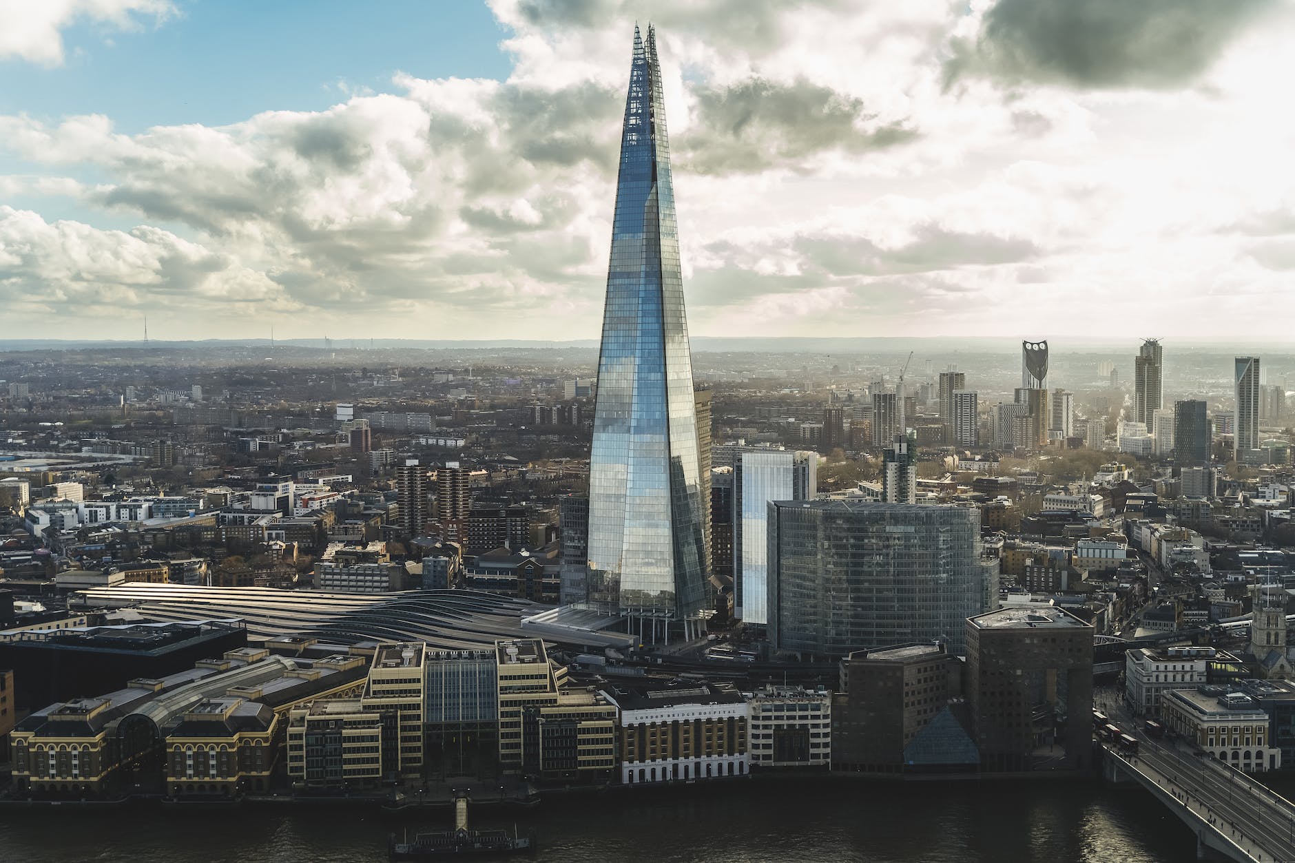 view from the sky garden