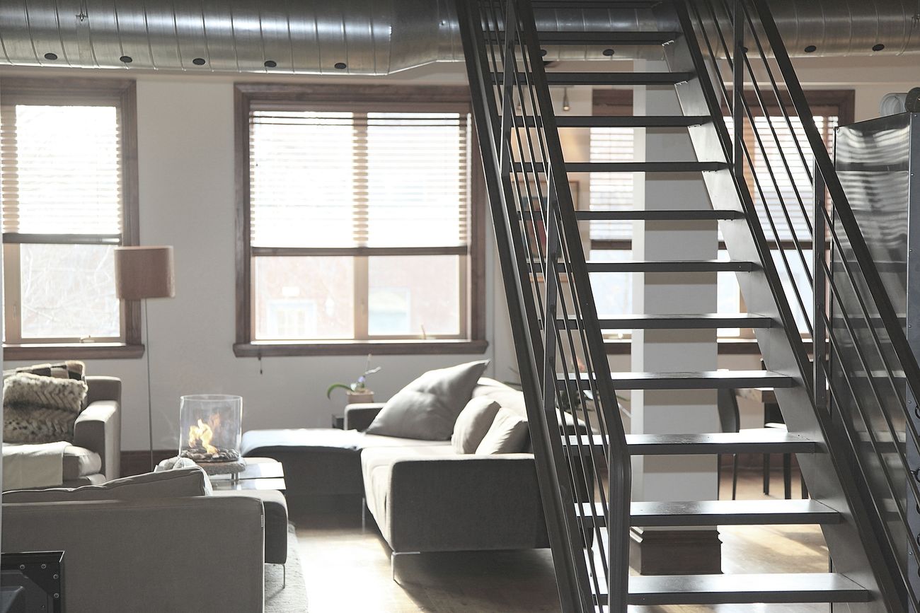 Industrial loft apartment