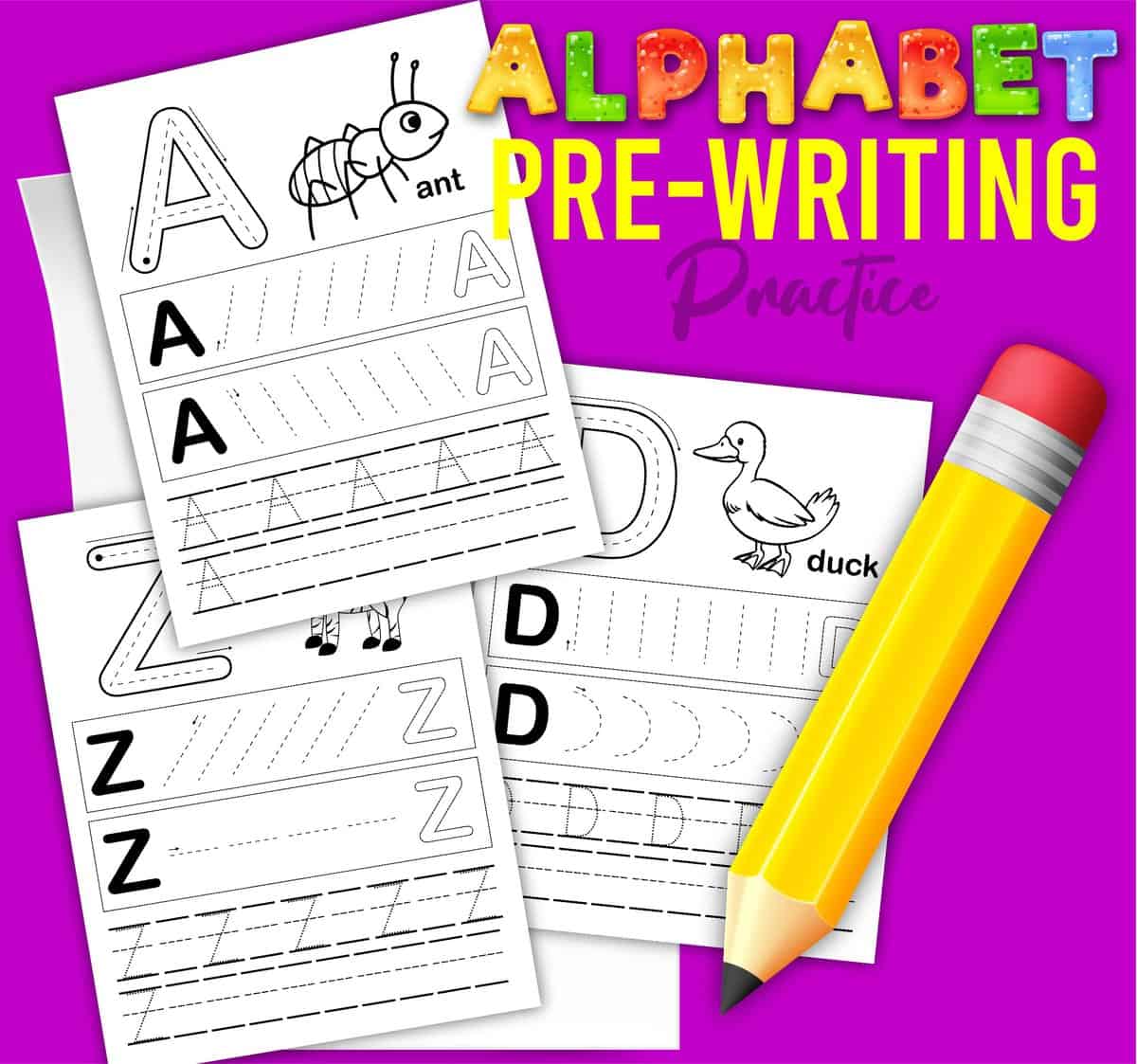 alphabet worksheets