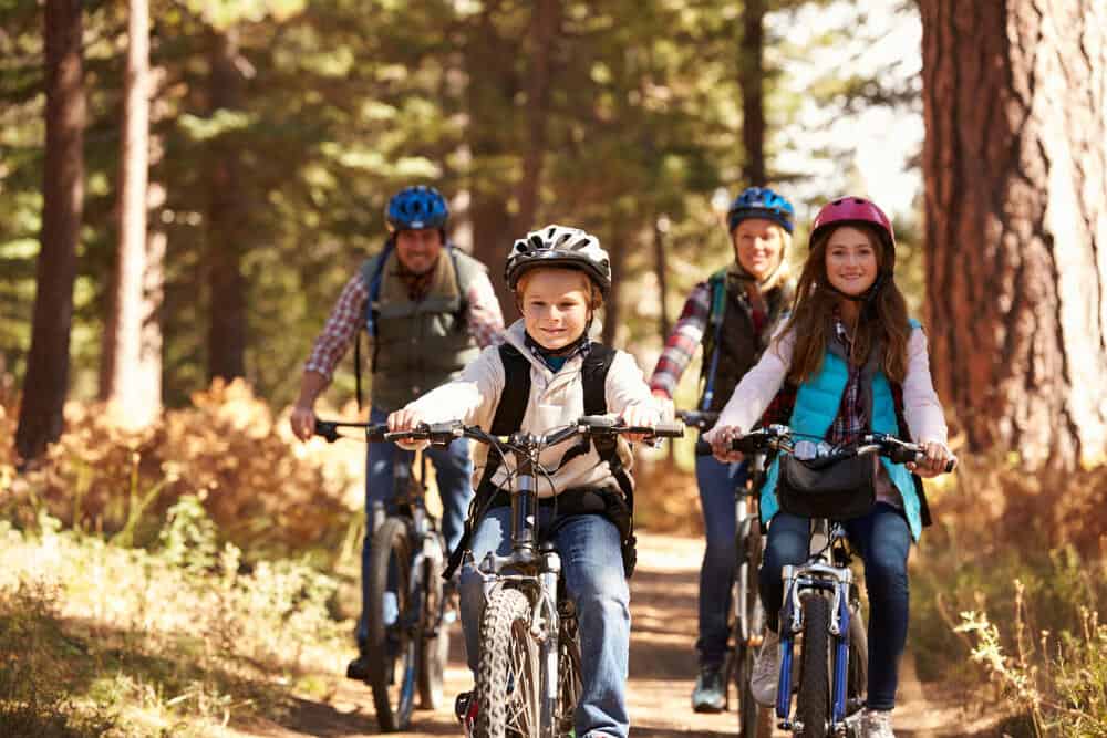 family cycling holiday