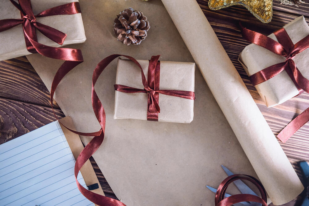 wrapping presents